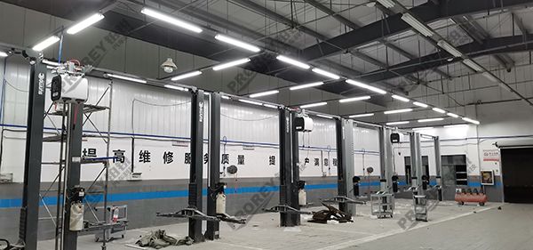 江西比亞迪4S店-撫州萬迪汽車-車間整體照